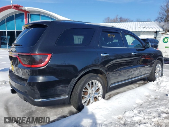 2014 Dodge Durango Citadel with VIN 1C4SDJET9EC358127, listed as a Copart auction lot 45358625 with 101,267 mi miles and Clean Title. Bid and sale history available at DreamBid. Image 3.