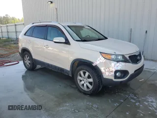 2011 Kia Sorento LX with VIN 5XYKT3A10BG102257, listed as a Copart auction lot 52603895 with 246,675 mi miles and Salvage Title. Bid and sale history available at carsss.com. Image 4.
