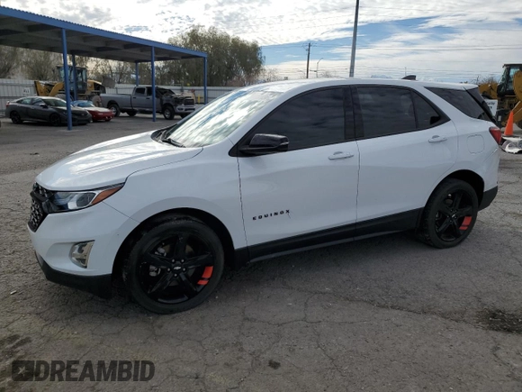 2019 Chevrolet Equinox LT with VIN 2GNAXLEX9K6306204, listed as a Copart auction lot 67981034 with 69,896 mi miles and Salvage Title. Bid and sale history available at DreamBid. Image 1.