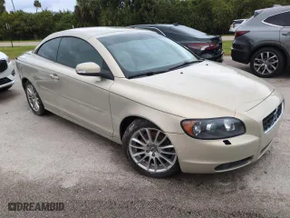 2008 Volvo C70 with VIN YV1MC67268J049092, listed as a Copart auction lot 74907024 with 0 mi miles and Salvage Title. Bid and sale history available at carsss.com. Image 4.