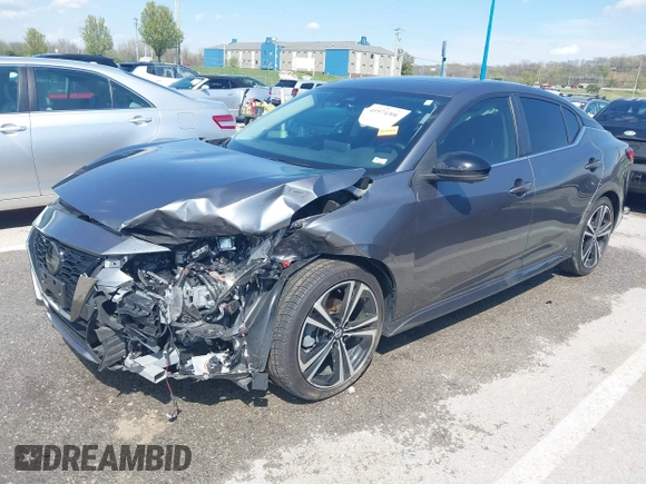 2022 Nissan Sentra SR z VIN 3N1AB8DV6NY230631, wystawiony jako IAAI lot #41974306 z przebiegiem 46 433 mil mil oraz . Historia ofert i sprzedaży dostępna na DreamBid. Obrazek 2.
