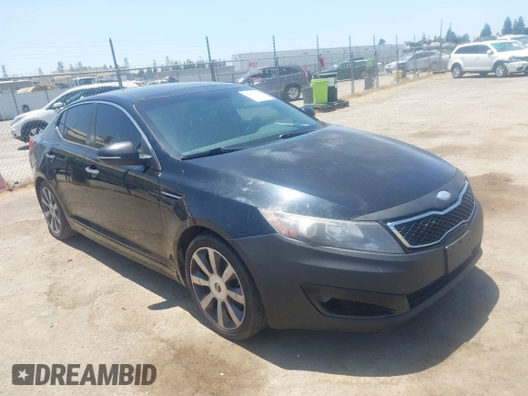 2013 Kia Optima SX with VIN 5XXGR4A61DG208262, listed as a IAAI auction lot 42478895 with 229,916 mi miles and . Bid and sale history available at DreamBid. Image 1.