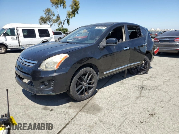 2011 Nissan Rogue S z VIN JN8AS5MT6BW161182, wystawiony jako Copart lot #56216945 z przebiegiem 215 186 mil mil oraz Szkoda całkowita • Salvage title. Historia ofert i sprzedaży dostępna na DreamBid. Obrazek 1.