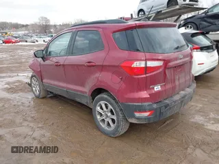 2021 Ford EcoSport SE with VIN MAJ3S2GE5MC446322, listed as a IAAI auction lot 41632504 with 36,592 mi miles and . Bid and sale history available at DreamBid. Image 3.