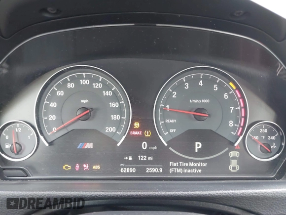 2018 BMW M4 z VIN WBS4Y9C56JAA92518, wystawiony jako IAAI lot #41887765 z przebiegiem 62 890 mil mil oraz . Historia ofert i sprzedaży dostępna na DreamBid. Obrazek 7.