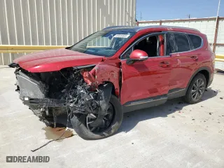 2020 Hyundai Santa Fe Limited with VIN 5NMS53AD7LH293316, listed as a Copart auction lot 49609505 with 7,352 mi miles and Salvage Title. Bid and sale history available at carsss.com. Image 1.