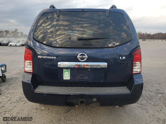 2011 Nissan Pathfinder LE with VIN 5N1AR1NB5BC611729, listed as a Copart auction lot 79731184 with 167,232 mi miles and Salvage Title. Bid and sale history available at carsss.com. Image 6.
