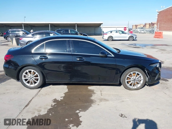 2019 Mercedes-Benz A 220 with VIN WDD3G4EBXKW002421, listed as a IAAI auction lot 41155602 with 141,268 mi miles and . Bid and sale history available at DreamBid. Image 13.