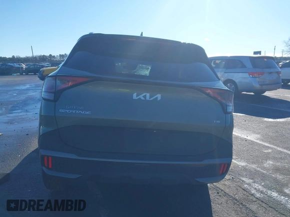 2023 Kia Sportage X-Pro with VIN 5XYK7CAF3PG120050, listed as a IAAI auction lot 41211990 with 37,952 mi miles and . Bid and sale history available at carsss.com. Image 16.