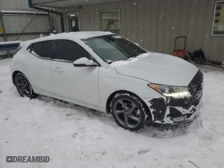 2019 Hyundai Veloster 2.0 Premium with VIN KMHTG6AF0KU017872, listed as a Copart auction lot 88317755 with 77,251 mi miles and Salvage Title. Bid and sale history available at carsss.com. Image 4.