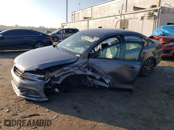 2016 Volkswagen Jetta Sport z VIN 3VWD17AJ3GM242719, wystawiony jako Copart lot #62234275 z przebiegiem 73 394 mil mil oraz Szkoda całkowita • Salvage title. Historia ofert i sprzedaży dostępna na DreamBid. Obrazek 1.