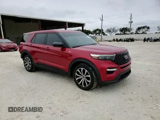 2022 Ford Explorer ST-Line with VIN 1FMSK7KH5NGB90368, listed as a Copart auction lot 41978595 with 61,693 mi miles and Salvage Title. Bid and sale history available at carsss.com. Image 15.