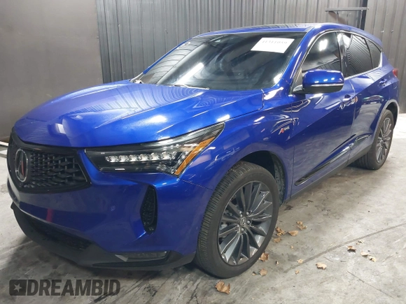 2023 Acura RDX Advance with VIN 5J8TC2H8XPL007090, listed as a IAAI auction lot 41311059 with 12,437 mi miles and . Bid and sale history available at DreamBid. Image 18.