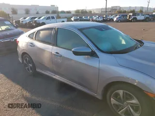 2019 Honda Civic Sedan LX with VIN 2HGFC2F66KH550182, listed as a IAAI auction lot 41861965 with 160,344 mi miles. Bid and sale history available at carsss.com. Image 13.