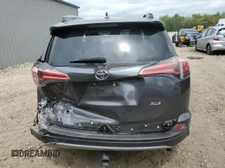 2018 Toyota RAV4 XLE with VIN 2T3WFREV6JW409330, listed as a Copart auction lot 51284165 with 83,689 mi miles and Salvage Title. Bid and sale history available at DreamBid. Image 6.