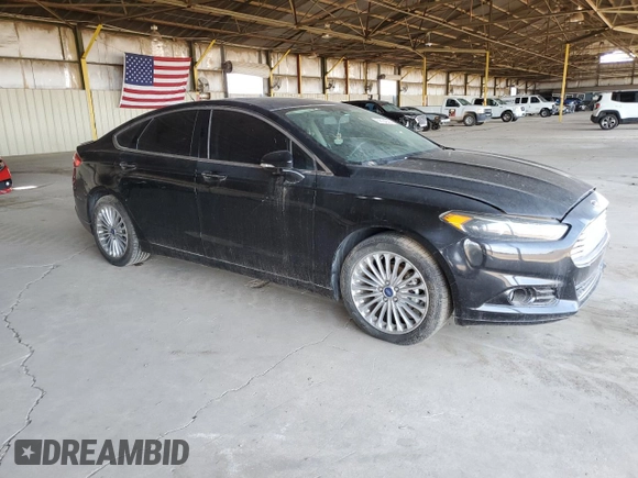 2016 Ford Fusion Titanium with VIN 3FA6P0K95GR198088, listed as a Copart auction lot 62034325 with 110,491 mi miles and Clean title. Bid and sale history available at DreamBid. Image 4.