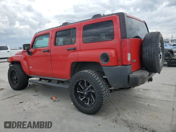 2006 Hummer H3 with VIN 5GTDN136668151694, listed as a Copart auction lot 89074335 with 221,011 mi miles and Clean Title. Bid and sale history available at DreamBid. Image 2.