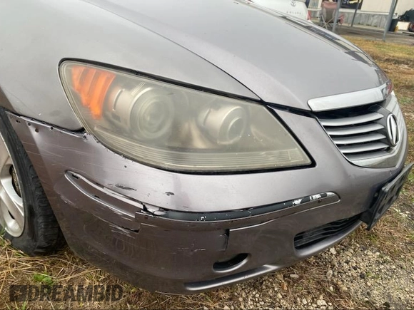 2008 Acura RL Tech Pkg with VIN JH4KB16648C001780, listed as a IAAI auction lot 41455258 with 1 mi miles. Bid and sale history available at carsss.com. Image 6.