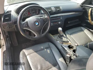 2011 BMW 1 Series 128i with VIN WBAUP9C55BVL89682, listed as a Copart auction lot 59177385 with 131,327 mi miles and Salvage title. Bid and sale history available at DreamBid. Image 8.