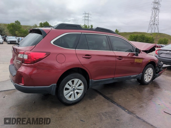 2015 Subaru Outback Premium with VIN 4S4BSACC4F3207251, listed as a Copart auction lot 58528705 with 100,433 mi miles and Salvage title. Bid and sale history available at DreamBid. Image 3.