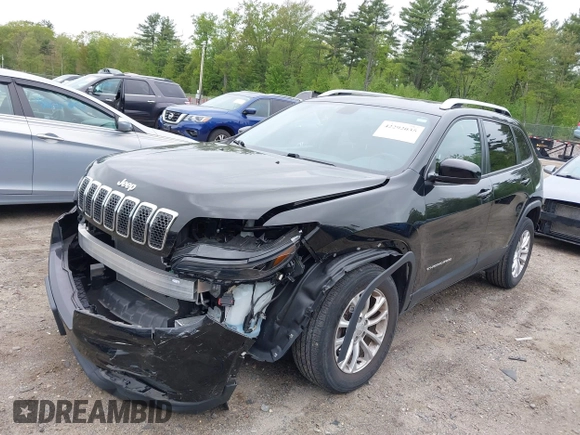 2020 Jeep Cherokee Latitude with VIN 1C4PJMCB8LD607440, listed as a IAAI auction lot 42292035 with 34,939 mi miles and . Bid and sale history available at DreamBid. Image 17.