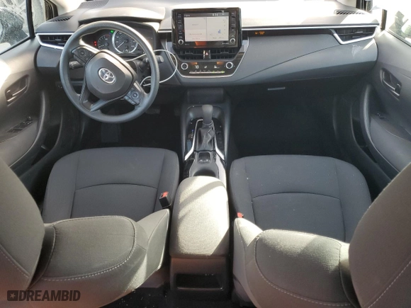 2022 Toyota Corolla LE with VIN 5YFEPMAE9NP342904, listed as a Copart auction lot 48617605 with 57,341 mi miles and Salvage Title. Bid and sale history available at carsss.com. Image 8.