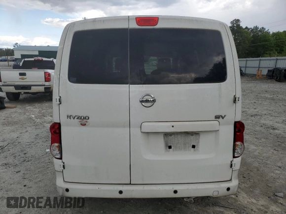 2021 Nissan NV200 SV with VIN 3N6CM0KN4MK698666, listed as a Copart auction lot 52192925 with 34,540 mi miles and Salvage title. Bid and sale history available at DreamBid. Image 6.