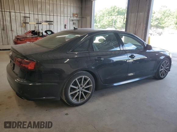 2016 Audi A6 Prestige with VIN WAUHGAFC2GN001442, listed as a Copart auction lot 61633805 with 128,140 mi miles and Salvage title. Bid and sale history available at DreamBid. Image 3.