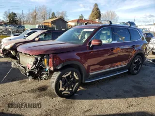 2023 Kia Telluride EX with VIN 5XYP34GC2PG364969, listed as a Copart auction lot 46620425 with 30,613 mi miles and Salvage Title. Bid and sale history available at DreamBid. Image 1.
