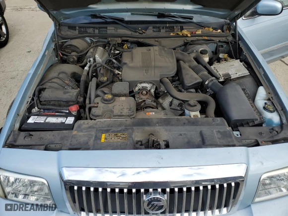 2010 Mercury Grand Marquis LS with VIN 2MEBM7FV1AX602156, listed as a Copart auction lot 71723204 with 0 mi miles and Salvage Title. Bid and sale history available at carsss.com. Image 11.