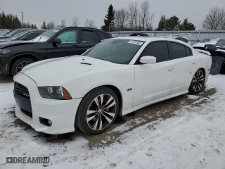 2012 Dodge Charger SRT8 with VIN 2C3CDXEJ2CH105073, listed as a Copart auction lot 85761364 with 232,708 mi miles and Clean Title. Bid and sale history available at carsss.com. Image 1.