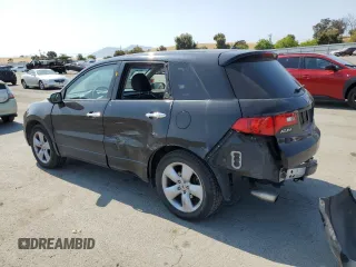 2009 Acura RDX Technology with VIN 5J8TB18539A004789, listed as a Copart auction lot 59230885 with 124,232 mi miles and Salvage title. Bid and sale history available at DreamBid. Image 2.
