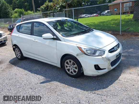 2012 Hyundai Accent GS z VIN KMHCT5AE4CU016044, wystawiony jako IAAI lot #42803906 z przebiegiem 168 824 mil mil oraz . Historia ofert i sprzedaży dostępna na DreamBid. Obrazek 1.
