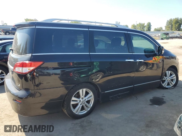 2011 Nissan Quest S with VIN JN8AE2KP9B9000626, listed as a Copart auction lot 70140114 with 146,352 mi miles and Salvage Title. Bid and sale history available at carsss.com. Image 3.