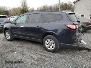 2016 Chevrolet Traverse LS with VIN 1GNKRFED5GJ298991, listed as a Copart auction lot 48320815 with 104,563 mi miles and Salvage Title. Bid and sale history available at carsss.com. Image 2.