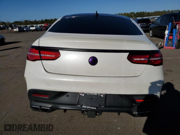 2016 Mercedes-Benz GLE 63 S AMG with VIN 4JGED7FB3GA008041, listed as a Copart auction lot 50839935 with 70,017 mi miles and Salvage title. Bid and sale history available at DreamBid. Image 6.