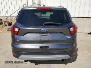 2019 Ford Escape Titanium with VIN 1FMCU9J91KUA15536, listed as a Copart auction lot 49584235 with 158,014 mi miles and Clean Title. Bid and sale history available at carsss.com. Image 6.