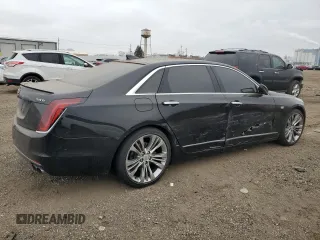 2018 Cadillac CT6 Sport AWD with VIN 1G6KP5R69JU132065, listed as a Copart auction lot 44691275 with 51,264 mi miles and Salvage title. Bid and sale history available at DreamBid. Image 3.