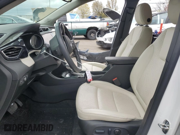 2023 Buick Encore GX Essence with VIN KL4MMGSL7PB126936, listed as a Copart auction lot 53088395 with 20,167 mi miles and Salvage title. Bid and sale history available at DreamBid. Image 7.