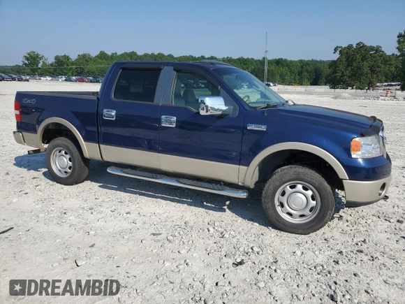 2008 Ford F-150 XLT with VIN 1FTPW14V28FA07243, listed as a Copart auction lot 61734755 with Not provided miles and Clean title. Bid and sale history available at DreamBid. Image 4.