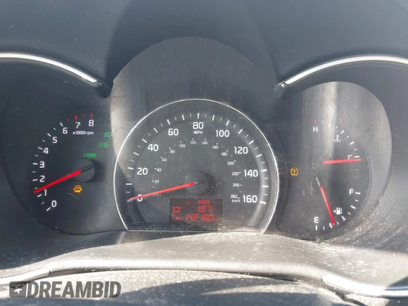 2015 Kia Sorento LX with VIN 5XYKTCA66FG572715, listed as a IAAI auction lot 41995613 with 142,160 mi miles. Bid and sale history available at carsss.com. Image 7.