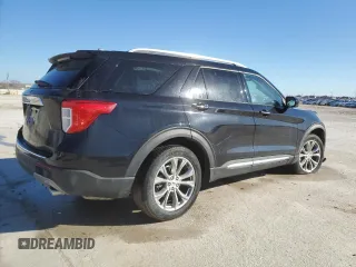2022 Ford Explorer Limited with VIN 1FMSK7FH5NGA79510, listed as a Copart auction lot 43664285 with 41,095 mi miles and Salvage Title. Bid and sale history available at carsss.com. Image 3.