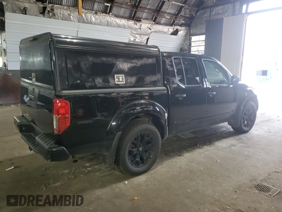 2021 Nissan Frontier SV with VIN 1N6ED0EB1MN713385, listed as a Copart auction lot 61049085 with 93,196 mi miles and Salvage title. Bid and sale history available at DreamBid. Image 3.