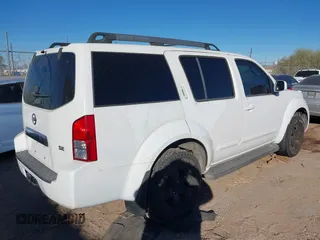 2005 Nissan Pathfinder SE with VIN 5N1AR18W75C711706, listed as a IAAI auction lot 41233134 with 182,952 mi miles and . Bid and sale history available at DreamBid. Image 4.