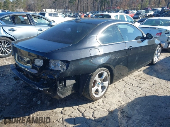 2010 BMW 3 Series 328i with VIN WBAWB3C55AP481589, listed as a IAAI auction lot 41578666 with 103,398 mi miles. Bid and sale history available at carsss.com. Image 4.