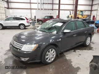 2008 Ford Taurus Limited with VIN 1FAHP28W08G141243, listed as a IAAI auction lot 41327967 with 157,482 mi miles. Bid and sale history available at carsss.com. Image 2.