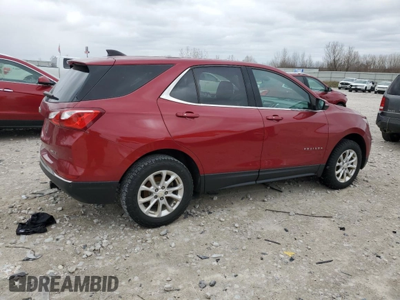 2019 Chevrolet Equinox LT with VIN 3GNAXUEV6KS569000, listed as a Copart auction lot 51582375 with 215,093 mi miles and Salvage Title. Bid and sale history available at carsss.com. Image 3.