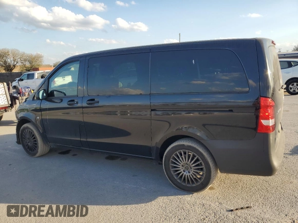 2023 Mercedes-Benz Metris with VIN W1WV0FEY8P4290244, listed as a Copart auction lot 44124005 with 9,072 mi miles and Salvage Title. Bid and sale history available at DreamBid. Image 2.
