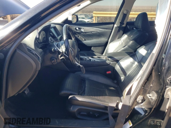 2014 Infiniti Q50 Hybrid Sport with VIN JN1AV7AR5EM700580, listed as a Copart auction lot 42575395 with 152,518 mi miles and Salvage Title. Bid and sale history available at carsss.com. Image 7.