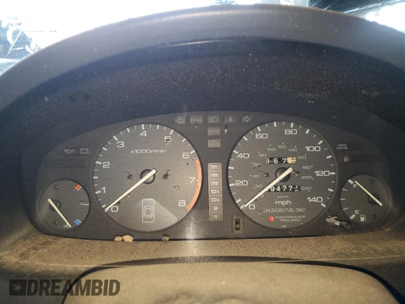 1996 Honda Accord LX with VIN 1HGCD5636TA175370, listed as a Copart auction lot 50456175 with 294,777 mi miles and Salvage Title. Bid and sale history available at DreamBid. Image 9.